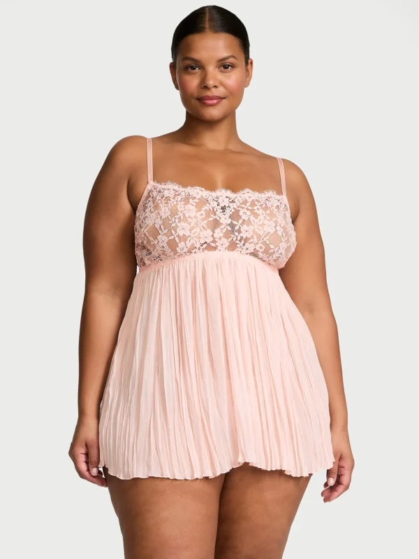 Ensemble nuisette plissée en dentelle Dare to Dream